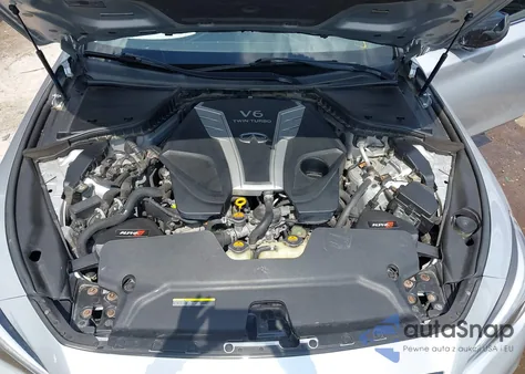 2018 Infiniti Q50 3.0T Luxe z USA, uszkodzony, nr VIN JN1EV7AR4JM437610